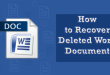 How to Recover Deleted Word Documents