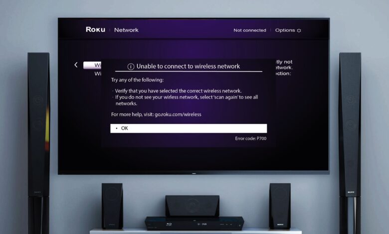 Roku Error Code P700