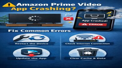 Amazon Prime Video app crashing? Fix common errors