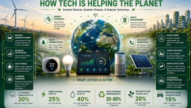 Sustainability through smart devices