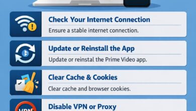 How can you fix Amazon prime error code 5004?