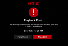Netflix error code tvq-pb-101