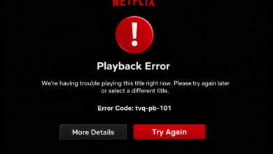 Netflix error code tvq-pb-101