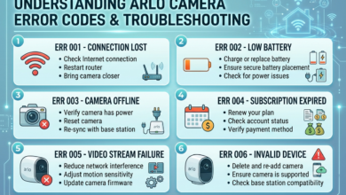 Arlo Camera Error Codes