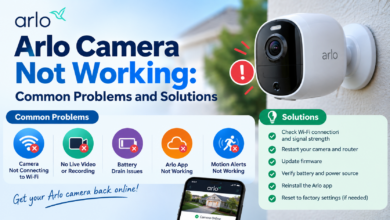 Arlo Camera Not Working