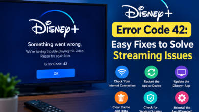 Disney Plus Error Code 42