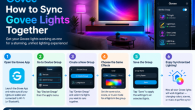 How to Sync Govee Lights Together Easily with These Steps
