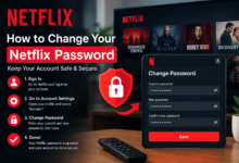 Change Netflix Password