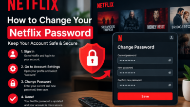 Change Netflix Password